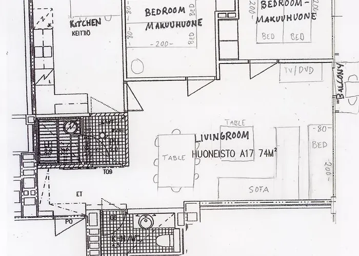 公寓 圣卢斯公寓 罗瓦涅米